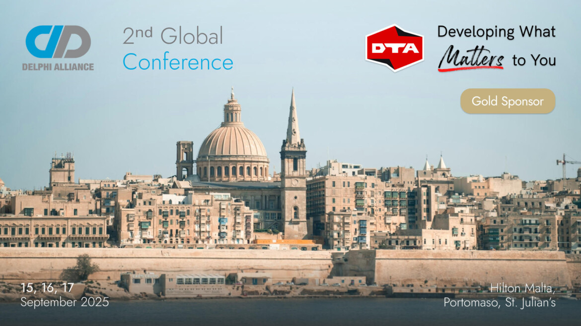 DTA Group – Proud Gold Sponsor of the 2nd Delphi Alliance Global Conference in Malta
