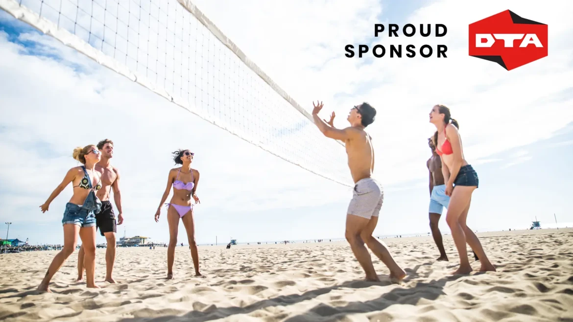 Supporting a team at the 2026 Beach Volleyball Tournament
